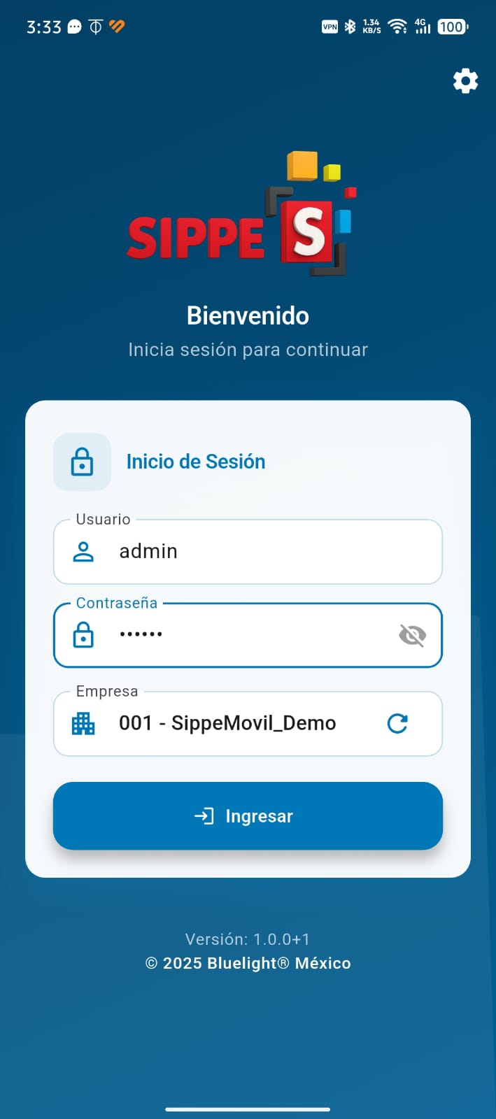 Login SIPPE móvil